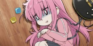 Bocchi The Rock! Episode 1 Hitori Falls To Floor Like a Plankton
