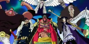 Blackbeard Pirates in One Piece