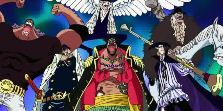 Blackbeard Pirates in One Piece