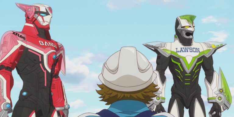 Tiger and Bunny suited up