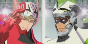 Kotetsu and Barnaby, Tiger and Bunny's titular duo