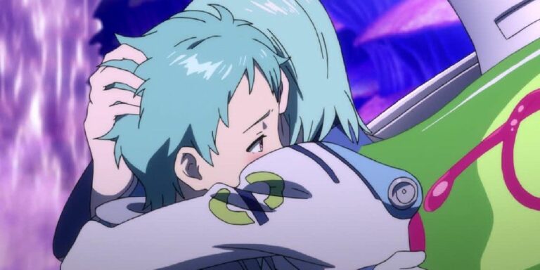 Ao meets his mother in Eureka Seven.