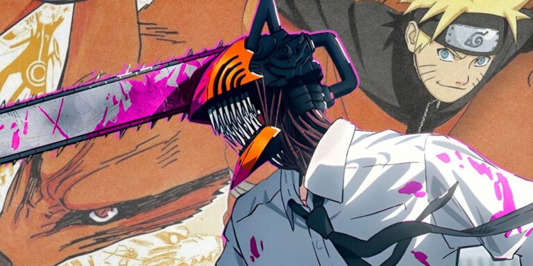 chainsaw man naruto