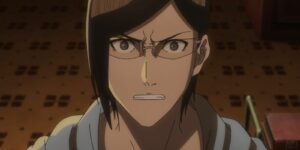 Uryu Ishida looks outraged