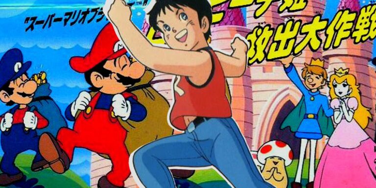 runniing boy super mario