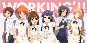 Working!! anime