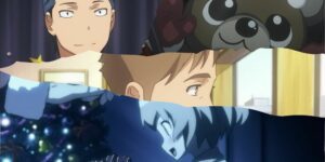 Stitched Images of Ryuji, Taiga, and Rikurou from Toradora!