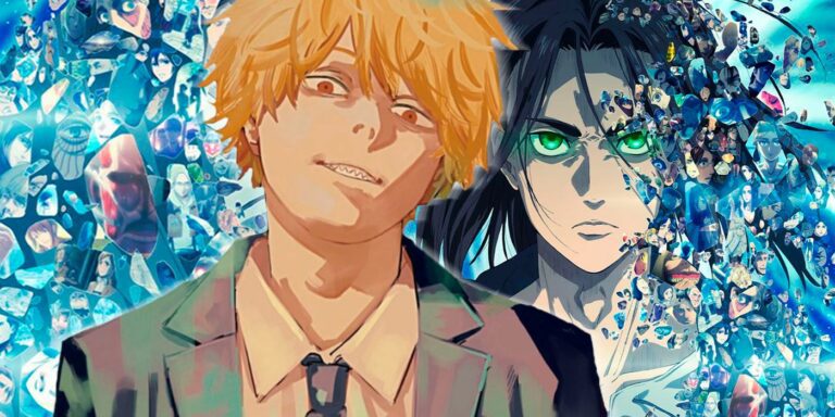 chainsaw man attack on titan