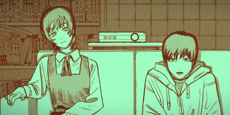 Image from Chainsaw Man creator Tatsuki Fujimoto's latest manga, Goodbye Eri