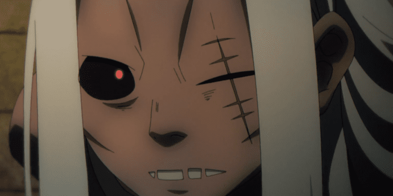 eminence in shadow white haired monster