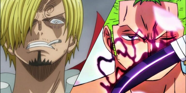 Zoro and Sanji in One Piece