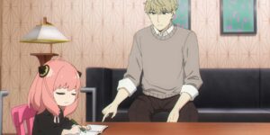 Spy x family ep 18 Loid and Anya studying
