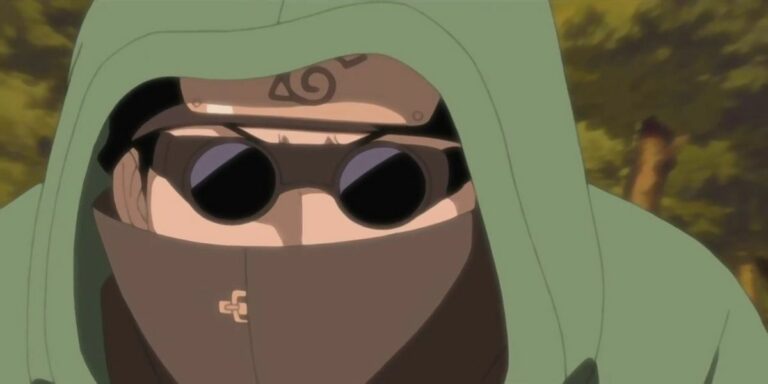 shino hood up naruto
