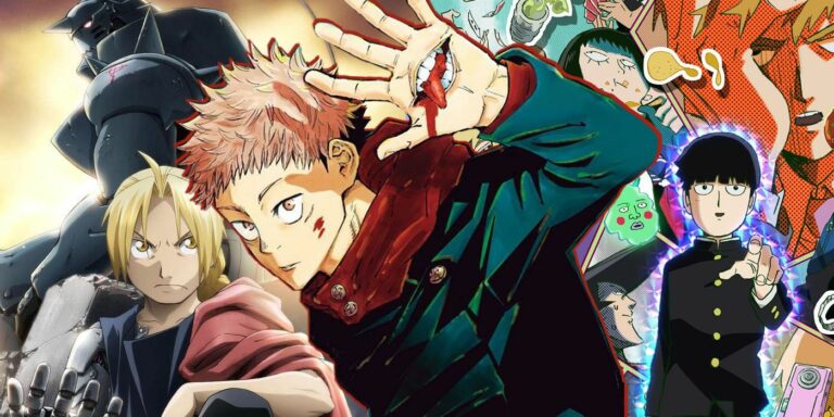 jujutsu kaisen fullmetal alchemist mob psycho 100