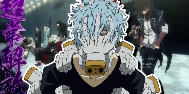 Shigaraki in My Hero Academia