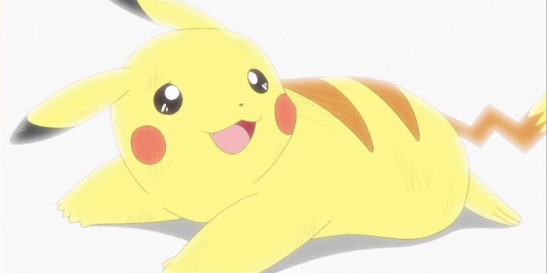 Pikachu receives encouragement from Ash and all their friends in Pokémon Journeys