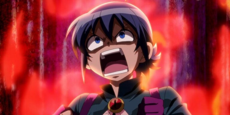 Iruma is shouting something