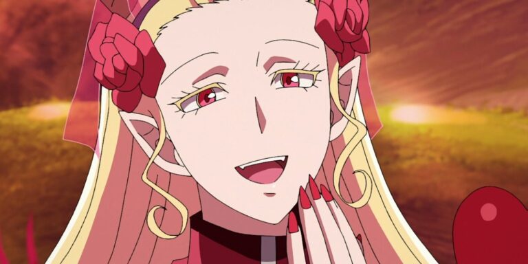 Elizabetta X is chuckling in forest