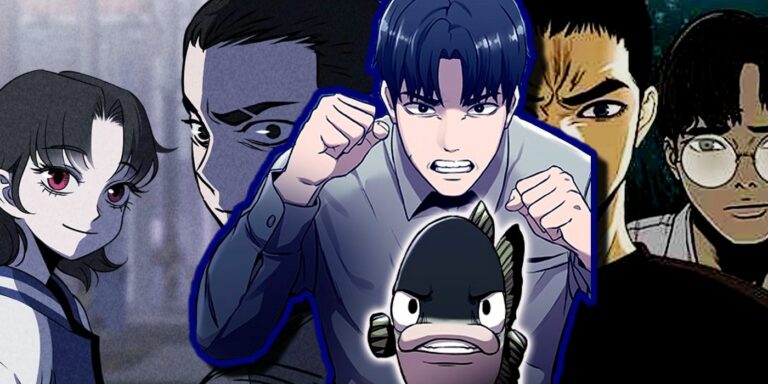 Jerks main characters in webtoons