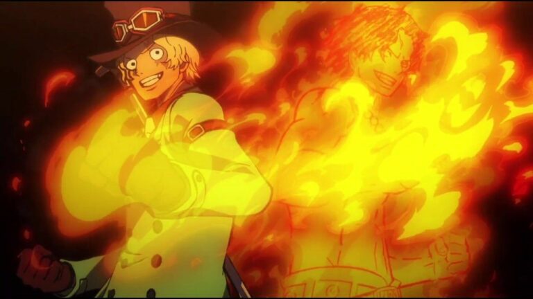 Ace and Sabo fire One Piece Stampede