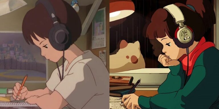 As raízes da Lofi Girl estão no Whisper of the Heart do Studio Ghibli