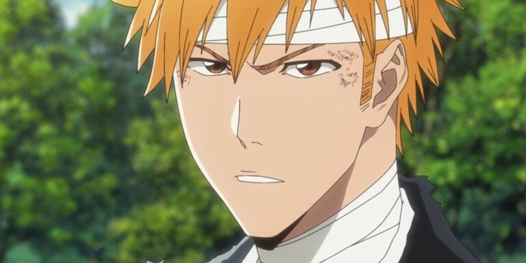 Ichigo is talking to Osho
