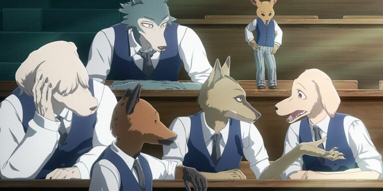 Beastars legoshi hanging out