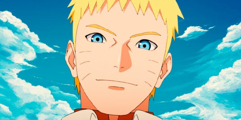 A picture of Naruto in the Boruto anime