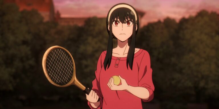 Spy x Family ep 23 Yor Forger tennis