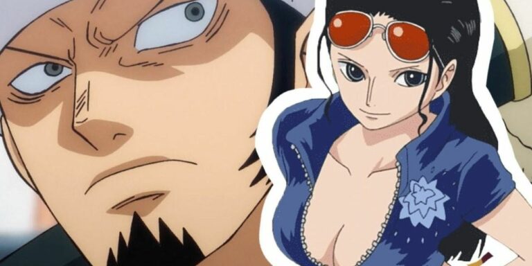 Law and Robin One Piece