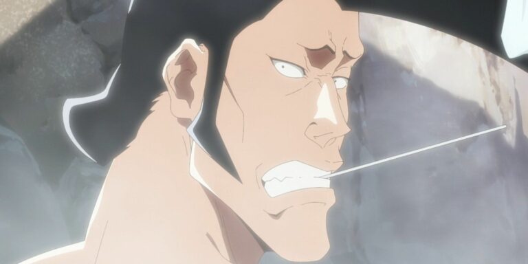 Bleach Tenjiro yelling at Ichigo Kurosaki