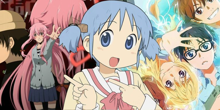 nichijou mirai nikki you lie in april