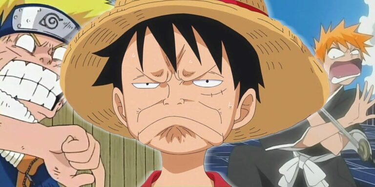 one piece bleach naruto
