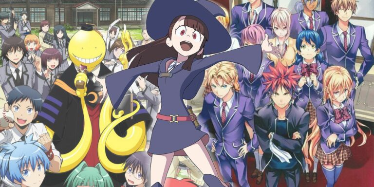 little witch academia assassination classroom food wars