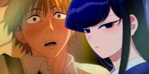 Chainsaw Man and Komi Can't Communicate