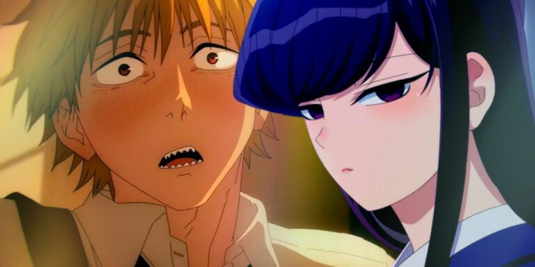 Chainsaw Man and Komi Can't Communicate