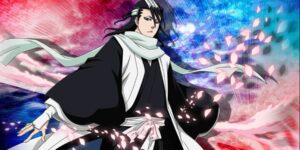 byakuya bleach serious expression