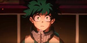Flames Izuku Midoriya