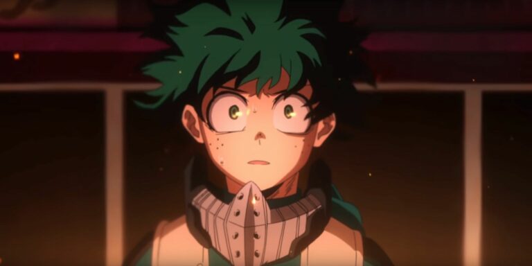 Flames Izuku Midoriya