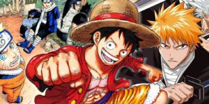 one piece naruto bleach