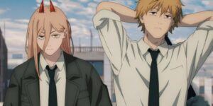 Power and Denji slack off in Chainsaw Man