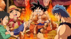Dragon Ball x One Piece x Toriko Crossover já está sendo transmitido
