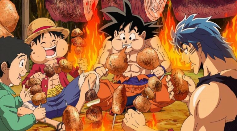 Dragon Ball x One Piece x Toriko Crossover já está sendo transmitido