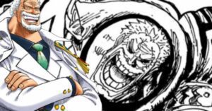 One Piece Cliffhanger libera o enorme poder de Garp