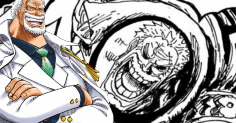 One Piece Cliffhanger libera o enorme poder de Garp