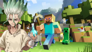 Dr. Stone Season 3 se junta a Minecraft em grande estréia