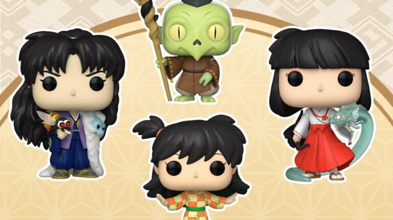 Inuyasha finalmente recebe uma nova onda de Funko Pops