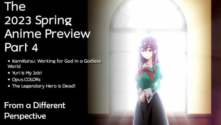 ASSISTA: A prévia do anime da primavera de 2023, parte 4