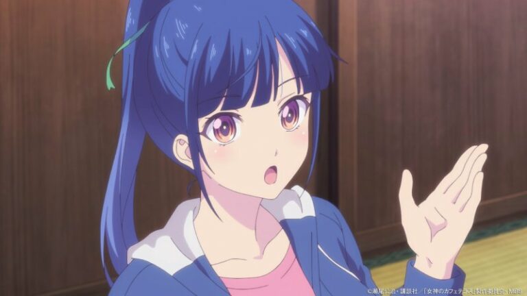 'The Café Terrace and Its Goddesses' TV Anime Prévia do 2º Episódio