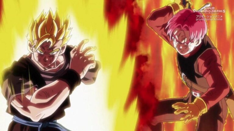 Dragon Ball Heroes cria o futuro perfeito Tag-Team